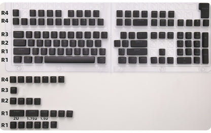 129 Teclas Pudding Keycaps Perfil OEM PBT Double Shot Keycap Para Teclado Mecânico Mx Switch Layout ISO Teclas retroiluminadas RGB