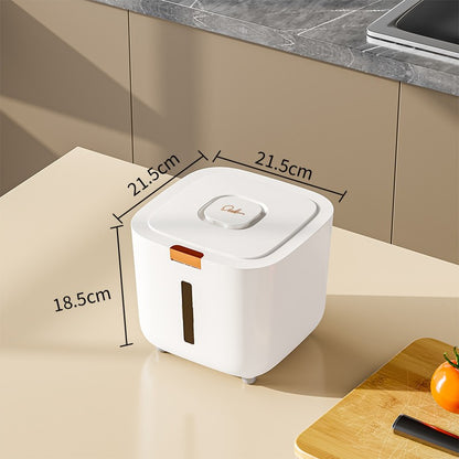 Tambor de armazenamento de ração para animais de estimação Tambor grande de armazenamento de alimentos Selado à prova de umidade Tambor de ração para gatos Armazenamento de ração para gatos Ração para cães Tigela para gatos