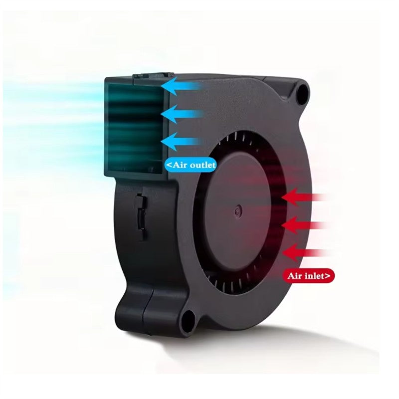 75mm USB Fan Cooling Turbo Blower Brushless 3D Printer 7515 For Extruder DC Cooler Power Inverter Air Pump PC CPU