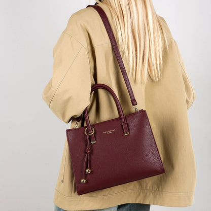 Genuine Brand Top Quality Pu Leather Handbag Women's Tote Messenger Sac Designer Large Capacity 3 Levels Shoulder Crossbody Bags