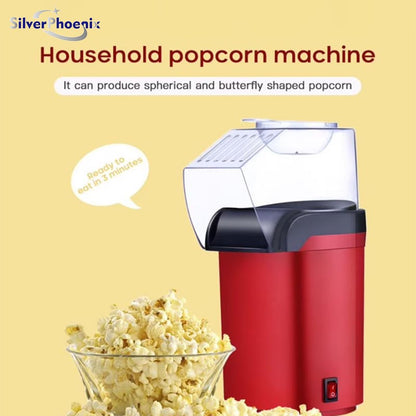 Household Popcorn Makers Mini Popcorn Machine Electric Appliance Machine Fully Automatic Popcorn Machine For Kitchen