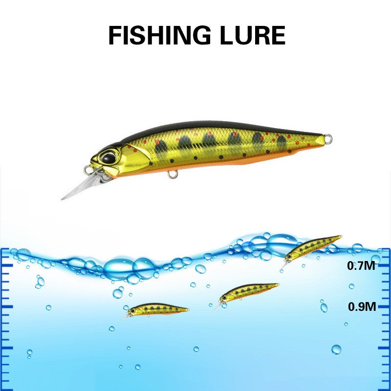 Isca de Pesca Minnow Wobbler Rozante 77SP 77mm 63mm Arremesso Longo Suspenso Isca de Nado Jerkbait Isca Artificial para Culter Alburnus