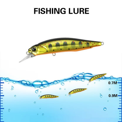 Isca de Pesca Minnow Wobbler Rozante 77SP 77mm 63mm Arremesso Longo Suspenso Isca de Nado Jerkbait Isca Artificial para Culter Alburnus