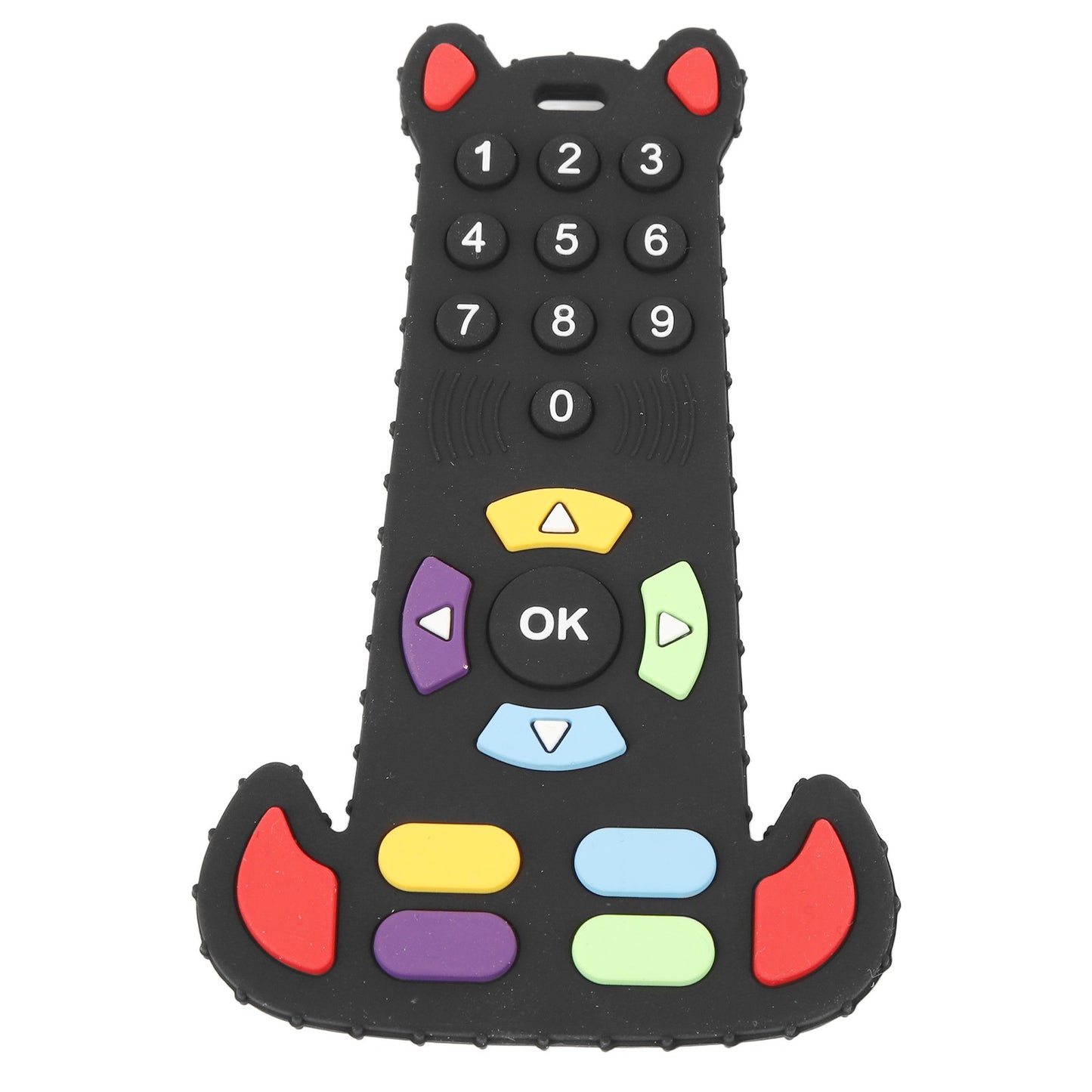 Baby Teething  Remote Control Teething  Silicone Soft Teeth Grinding Cartoon Baby Teether Chew Toy for Toddlers Boys Girls