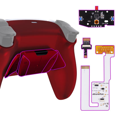 eXtremeRate Programable RISE4 V3 Remap Kit for ps5 Controller BDM-030/040/050, Upgrade Board & Redesigned Back Shell & Buttons