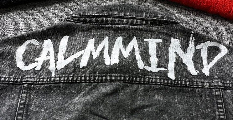 Jeans Coat for Men Hip Hop with Print Ripped Button Black Hole Denim Jackets Man Size L Large Lxury Worn Cowgirl Fast Delvery G