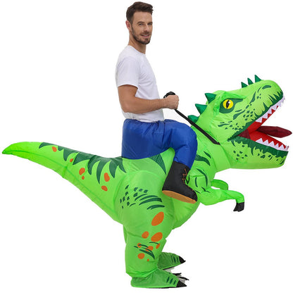 Children/Adults Dinosaur Inflatable Clothing Anime Riding Role Playing Clothing Kindergarten Performance Party Festival Props