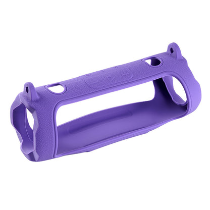 Portable Bluetooth Speaker Carry Silicone Case,Soft Protective Sleeve Cover with Shoulder Strap for JBL Charge 6 Speaker