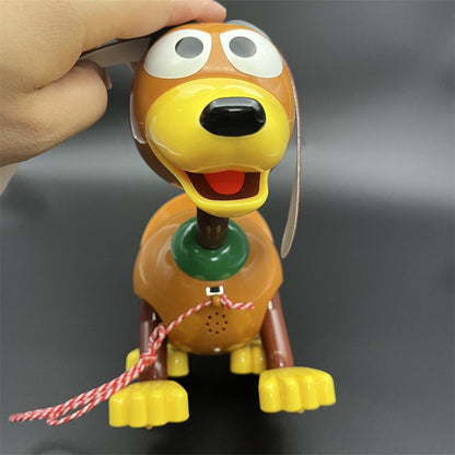 Toy Story Slinky Dog Voice Sound Action Figure 20cm/28cm Dachshund Model Anime Toy Gift for Children Creative Birthday Present
