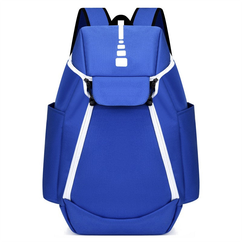 Mochila de basquete de grande capacidade com logotipo personalizado, bolsa de treinamento multifuncional para atividades ao ar livre com número impresso, bolsa esportiva de basquete e futebol