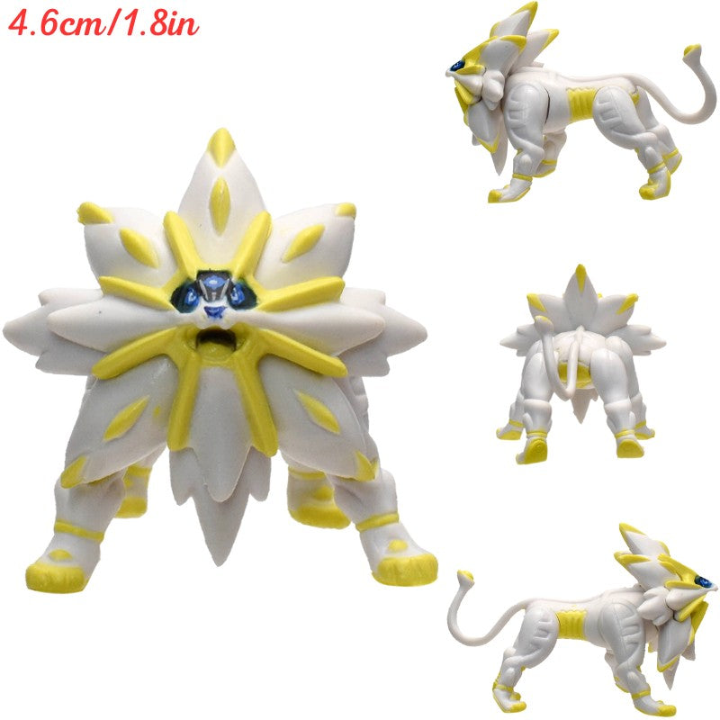 Pokemon Charizard Lucario Meowth Kyogre Mewtwo Bonecos de Ação Blastoise Leafeon Flareon Solgaleo PVC Bonecos Colecionáveis Presente