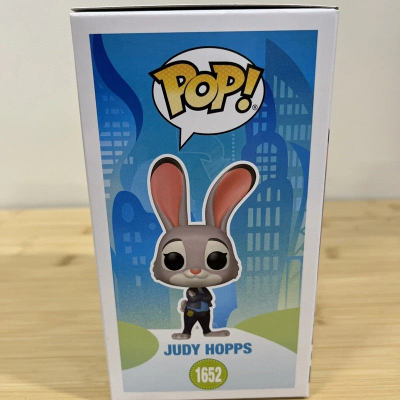 Funko Pop Oficial Genuíno Zootopia Boneco de Ação Modelo Boneco de Ação Judy Hopps Nick Wilde 1652 1653 Bonecos de Vinil
