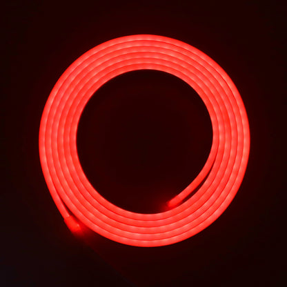 DC5V RGB LED Neon Light AA Battery Powered Bluetooth LED Strip SMD2835 IP65Waterproof Rating 108Leds/m With a remote control