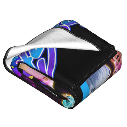 Saja Boys  Kpop Demon Hunters Blanket Fleece Summer   Multifunction Warm Throw Blanket for Bed Couch Bedspreads
