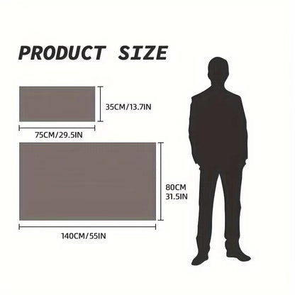 2 Pcs Men's Quick-Dry Coral Fleece Bathrobe Set - Adjustable Waistband with Pockets, Premium SPA Bath Essentials