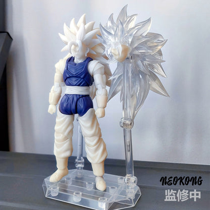 Neokong Studio Dragon Ball Vegeto Figure Goku Ssj3 3.5 Body SHF Vegito Super Saiyan 3 Action Figure Vegeto Figurine Toy Gift