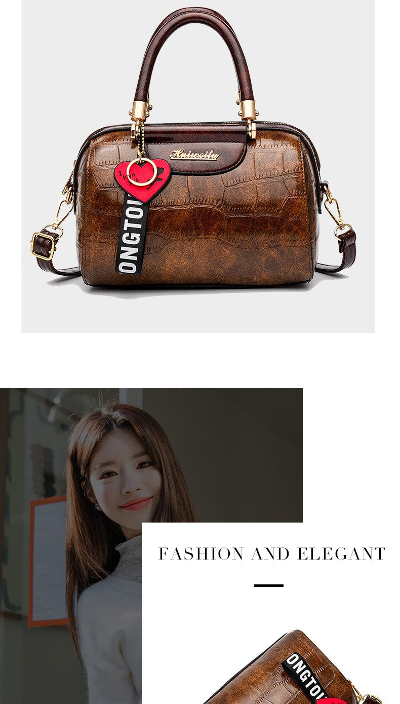 Luxury Design Handbags Shoulder Bags Top Quality PU Leather Women Handbag Classic Crocodile Tote Bag Female Messenger Bag Bolso