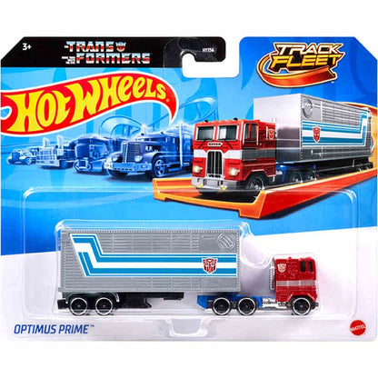 New Hot Wheels Transformers  Transformerstrack Fleet Optimus Prime Ultra Magnus Volvo 240 Drift 1/64 Diecast Car Model Toy Gift
