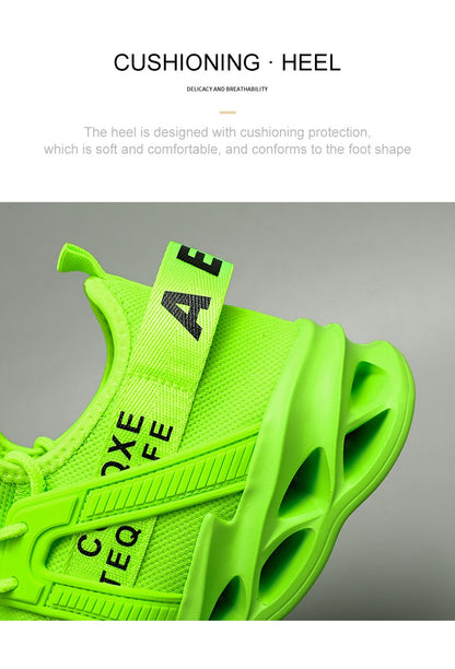 Tênis Masculino YRZL Calçados Masculinos Tênis Designer de Luxo Sapatos Masculinos Casuais Plataforma Antiderrapante Tênis de Corrida Masculino