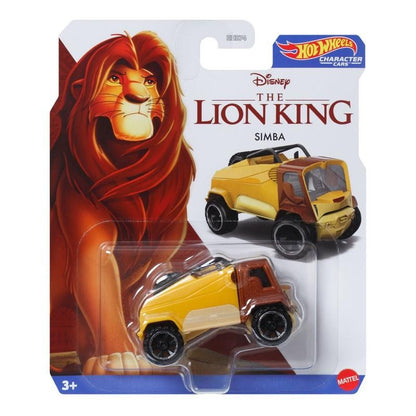 Hot Wheels x Disney Character Car Ghost The Lion King etc 1:64 Scale Die-Cast Vehicle Model Toys New Unopened Ship Now
