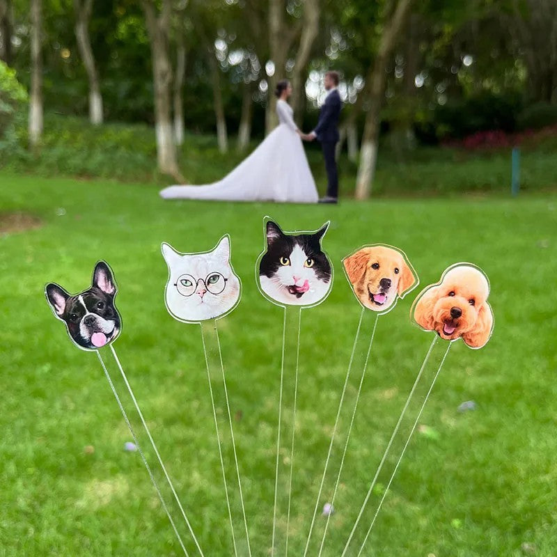 Wedding Cocktail Stirrer Custom Pet Drink Stir Baptism souvenir Acrylic Party Drink Stirs Personalized Pet Cocktail Stirrers