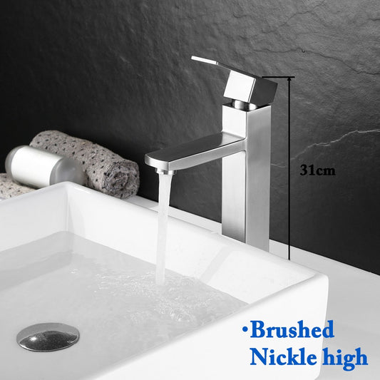 Bathroom Faucets Hot and Cold Mixer Faucets Vanity Bathroom Kitchen Deck Mounted Bathroom Sink Faucets?hose not include?