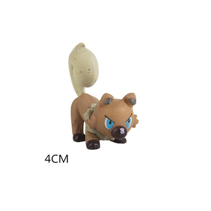 Pokémon 4-13cm Bonecos de Desenho Animado Filme Anime Pikachu Eevee Charmander Mewtwo Bonecos Colecionáveis Melhor Presente de Aniversário para Crianças