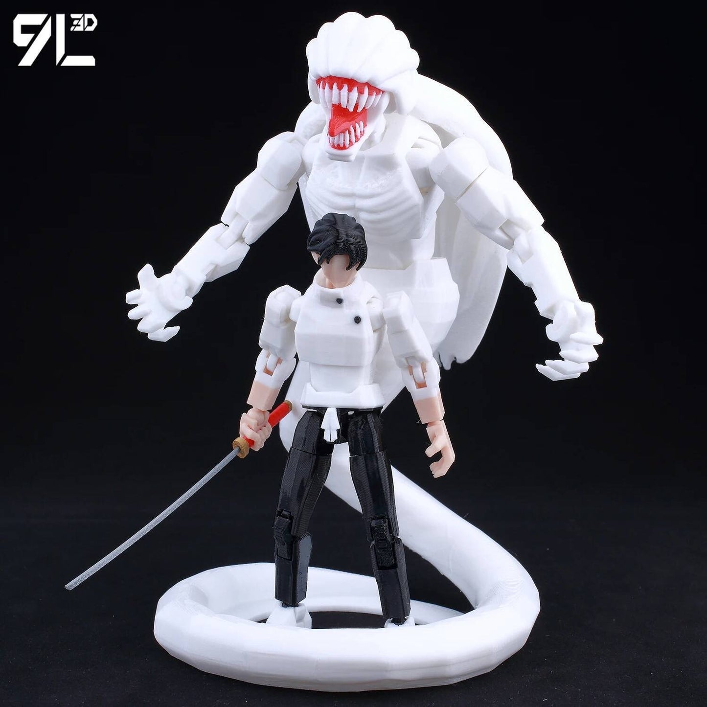 9L3D Anime Impresso Jujutsu Kaisen Sukuna Yuji Yuta Satoru Gojo Bonecos Sorte Dummy 13 Articulados para Modelagem Brinquedos Manequins