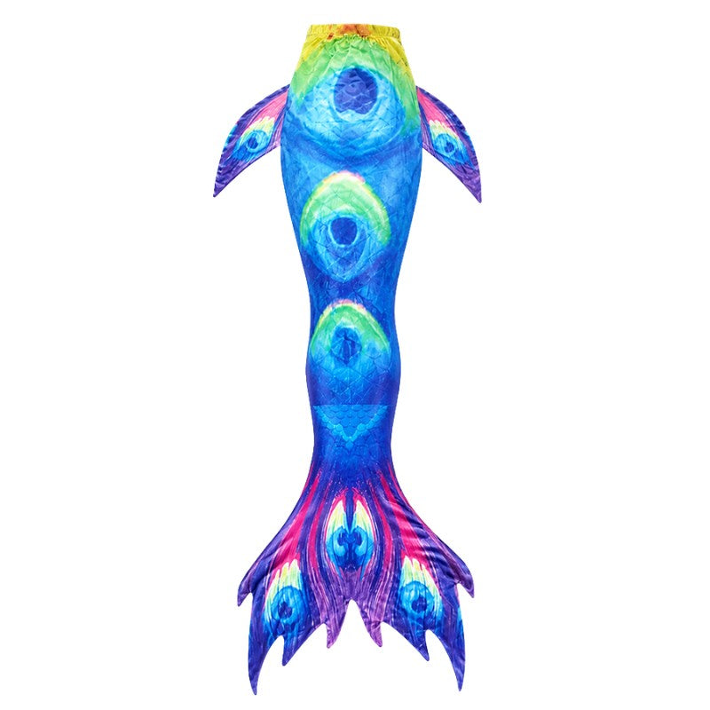 Beauty Fish Tail Cosplay Swimsuit Beach Swimmer Mermaid Costume (Excluding Fins) Halloween Costume