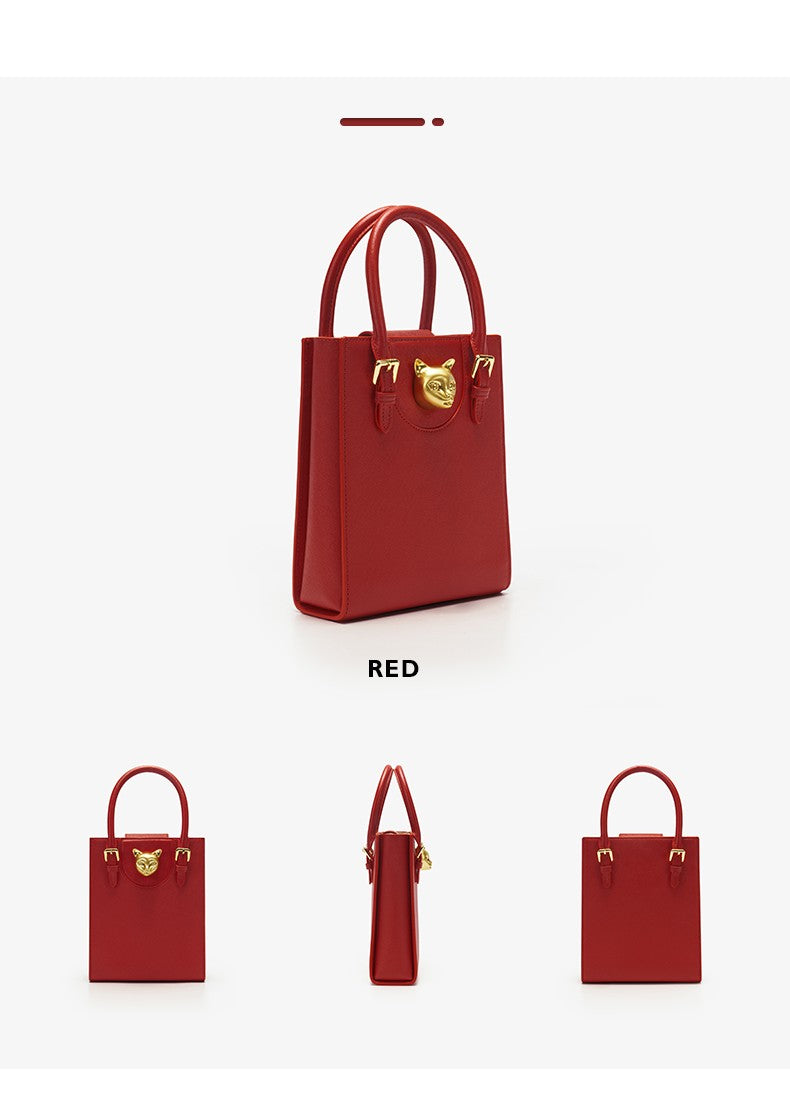 BAFELLI 2025 NEW WOMEN'S HANDBAG CAT LUXURY BRAND DESIGNER ORIGINAL STYLE TRENDING SHOULDER CASUAL BAGS MINI TOTE CROSSBODY