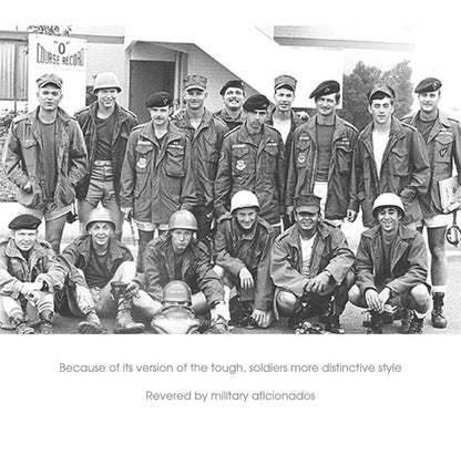 Maden Military M65 Field Jackets For Men's Green Vintage Army Jacket Casual Windbreaker Solid Lapel Collar with Pockets Overcoat