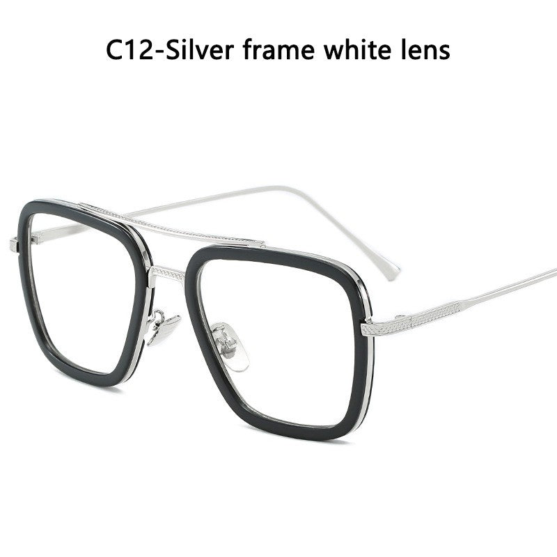 Tony Stark Glasses Men Women Sunglasses Iron man Eyewear Steampunk Sun Glasses Male Goggles