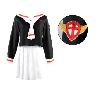 2026 Anime Cardcaptor Sakura Card Captor Kinomoto Sakura Li Syaoran Cosplay Costume School Uniform Man Woman Campus Sailor Suit