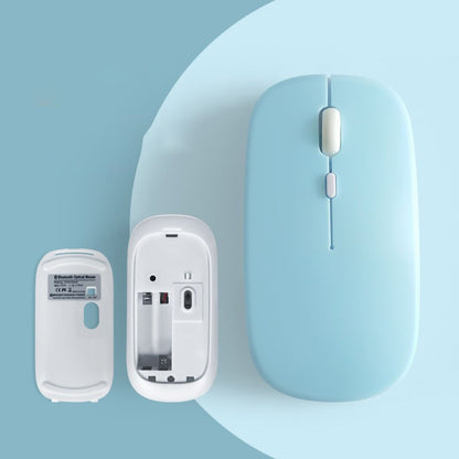 Mouse Bluetooth Silencioso Marcaron Óptico Sem Fio para Computador Notebook iPad Samsung Tablet Universal Rato Silencioso