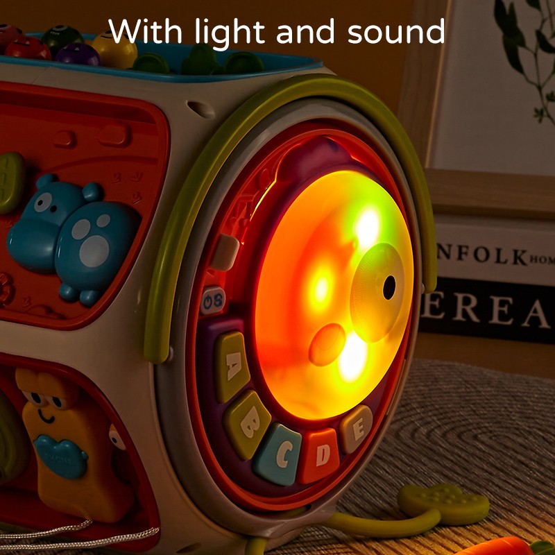 Celular de Brinquedo para Bebês, Música para Crianças, Alto-falante Móvel com Som e Luz, Brinquedo Educacional para o Desenvolvimento de Crianças a partir de 12 Meses