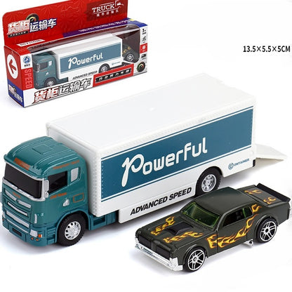 Caminhão Scania Contêiner 1:64 Caminhão Contêiner Americano Liga de Metal Diecast Modelo de Carro Veículos em Miniatura Colecionáveis Hobby Presente