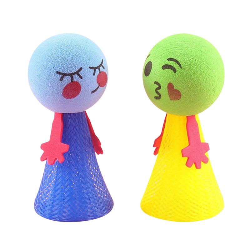 Fun Bouncing Doll Games Kids Party Goodies Toys Birthday Gifts Souvenir Pinata Filler Kindergarten School Reward Toys Bag