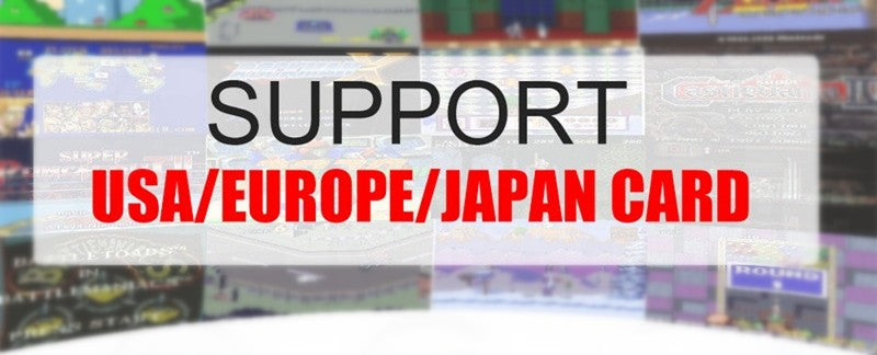 RETROAD 5+Ultra SUPER HD ENTERTAINMENT Main Console Support Super NES/Super Famicom PAL&NTSC Game Cartridge Original Size