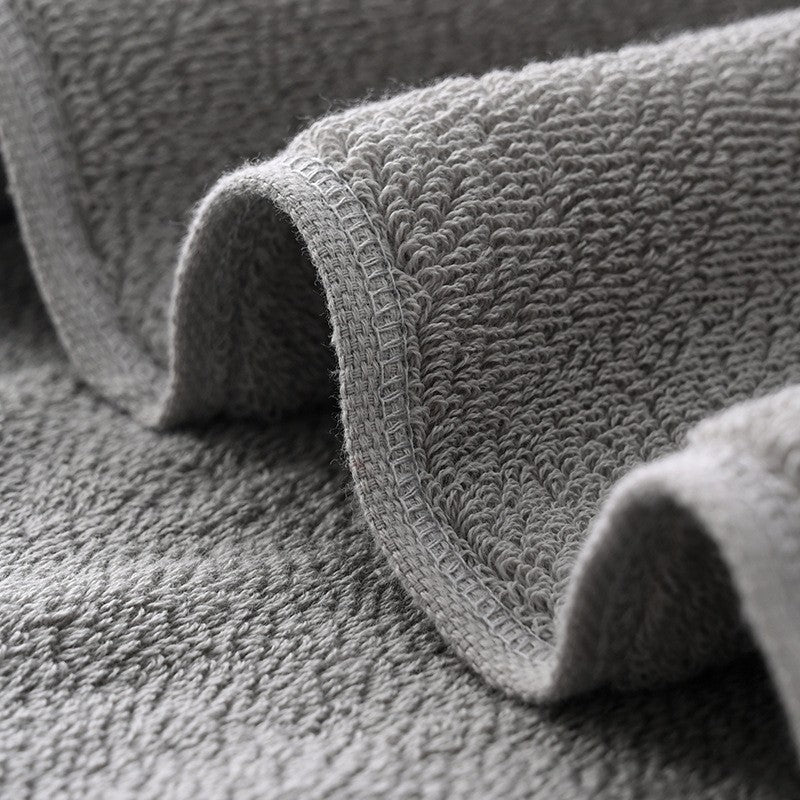 Pure Cotton Microfiber Soft Absorbent Hand Towel Adult Face Wash Bathroom Household Quick-Drying Absorbent Towel 35x75cm