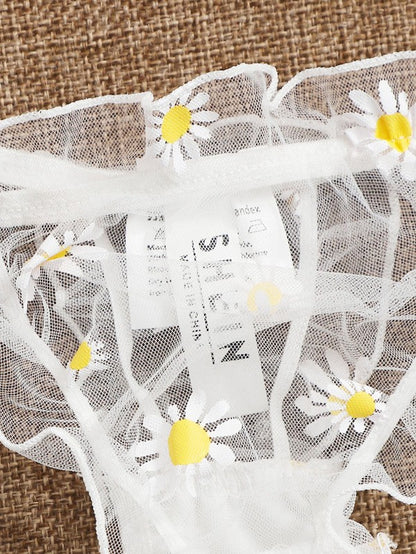 2PCS Off Shoulder Lace Up Bikini Set Women Sweet Casual Short Sleeve Swimsuits Beachwear Bathing Suits Sexy Lingerie