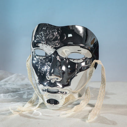 Novelty Masquerade Mask Male Beautiful Party Supplies Ancient Style Face Mask Hanfu Costume Accessories Anime Cosplay Props Show
