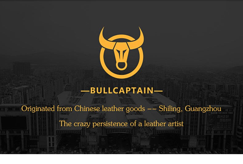 BULLCAPTAIN Leather Men's Messenger Bag Business Shoulder Bags Suitable For 7.9 Inch Ipad Mini High Quality Male Crossbody Bages