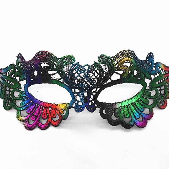 Women Sexy Hollow Lace Masquerade Gold Black Face Mask Princess Party Cosplay Prom Props Costume Nightclub Queen Eye Mask Exotic