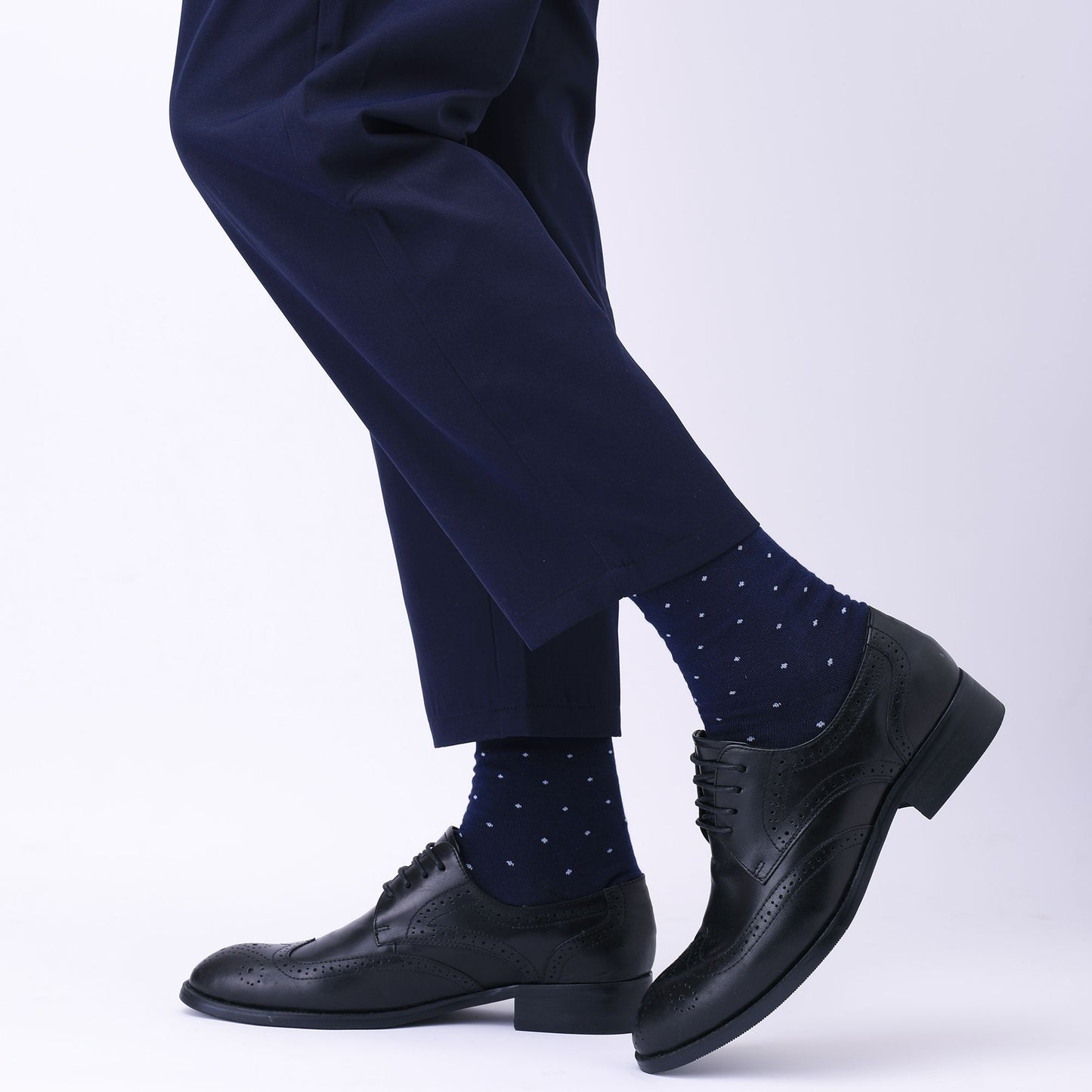 5 Pairs Mens Dress Socks Plus large Size?High Quality Combed Cotton Crew Socks?Black Cool Argyle Breathable Casual Socks for men