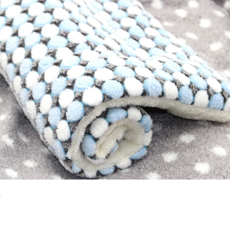 Tapete de inverno flanelado para animais de estimação, multimodelo, colchonete para canil, cobertor quente para animais de estimação, adequado para animais de estimação de grande, médio e pequeno porte