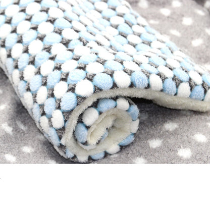 Tapete de inverno flanelado para animais de estimação, multimodelo, colchonete para canil, cobertor quente para animais de estimação, adequado para animais de estimação de grande, médio e pequeno porte