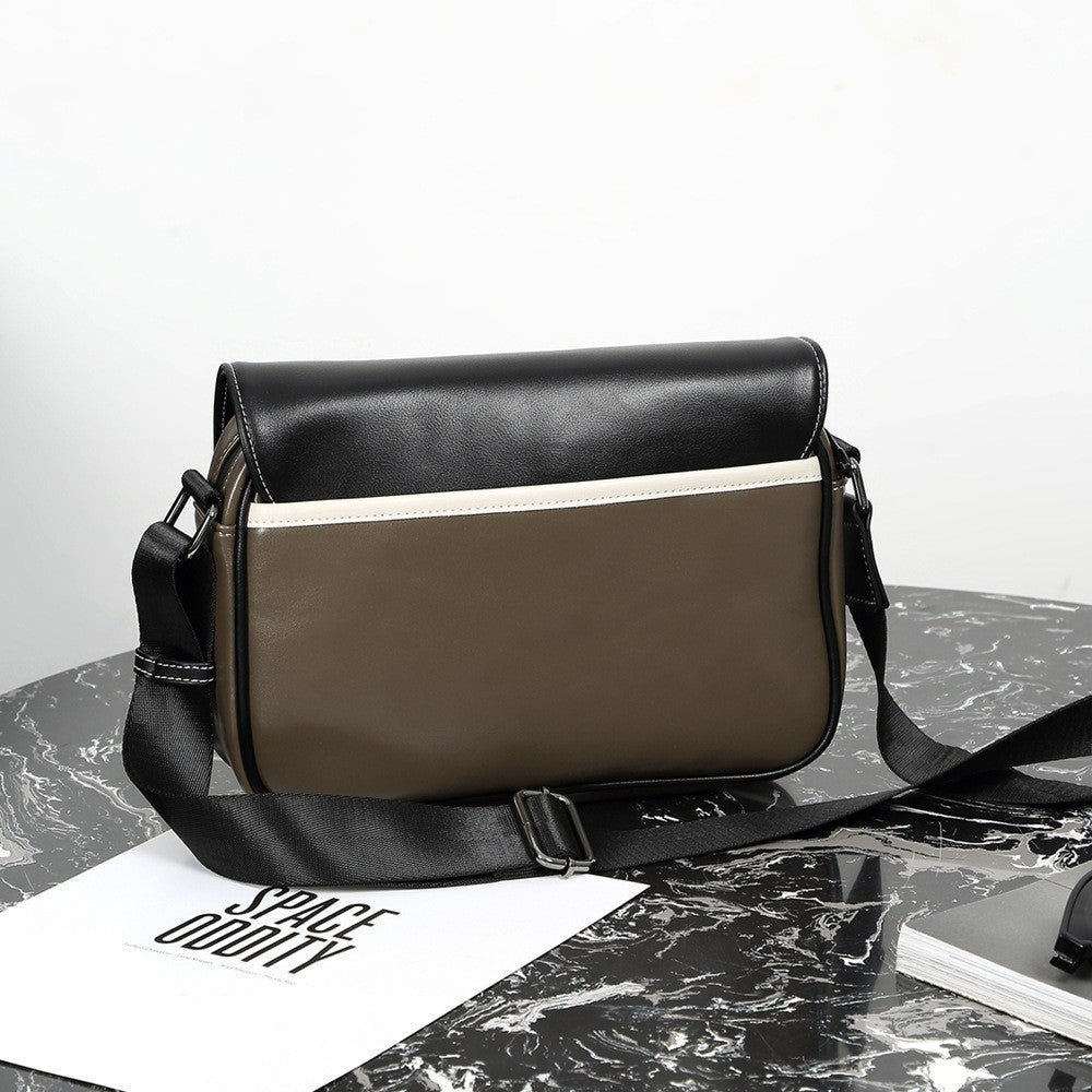 2025 New Designer Crossbody Bag for Men Bags Leather Casual Man Messenger Bag Luxury Male Bag Classic Sling Pack Shoulder Bag