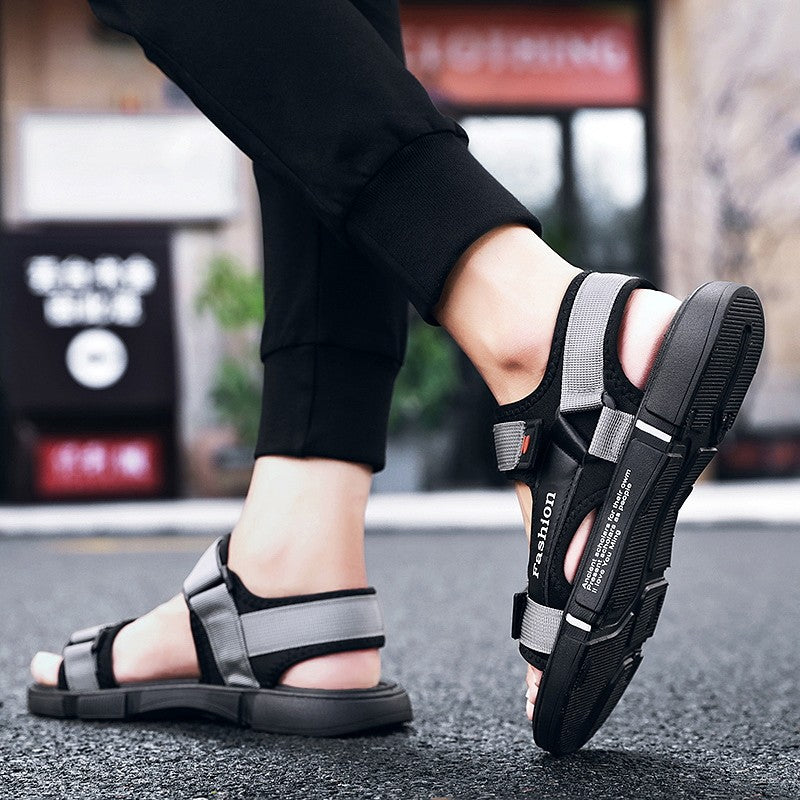 YRZL 2025 Men Sandals Comfortable Lightweight Indoor Outdoor House Shoes Men Anti-Skid Beach Sandals for Men summer footwear