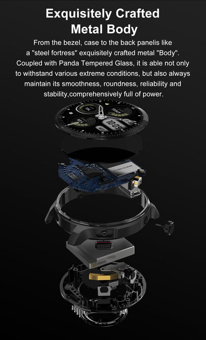 New Outdoors Military T-Rex3 Offline Map GPS SmartWatch 10ATM Waterproof Watch 4GB Memory Compass Voice Call Sports Bracelet Men