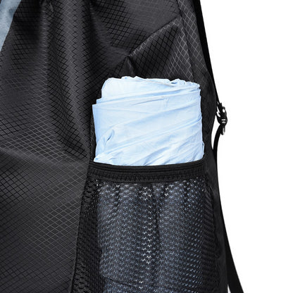 [Mochila Esportiva de Yoga e Fitness] Mochila Esportiva com Cordão de Grande Capacidade - Bolsa de Basquete e Futebol para Esportes ao Ar Livre